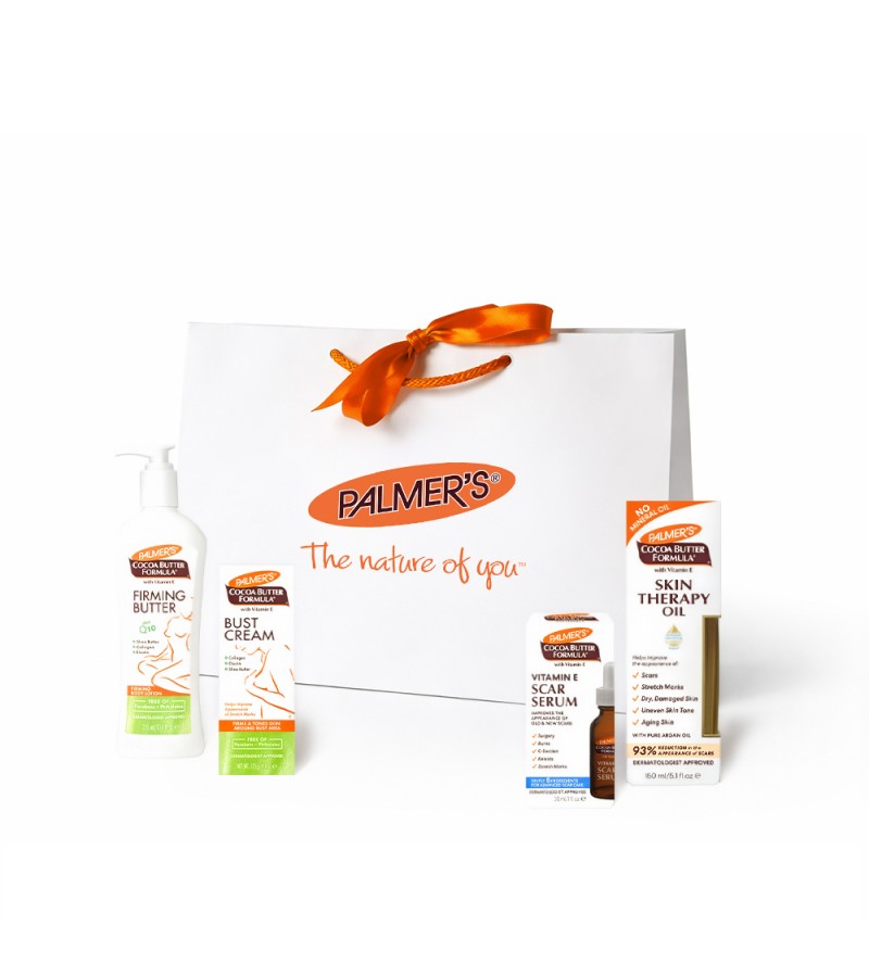 Palmer's  Комплект за след раждане против стрии + луксозен подаръчен плик