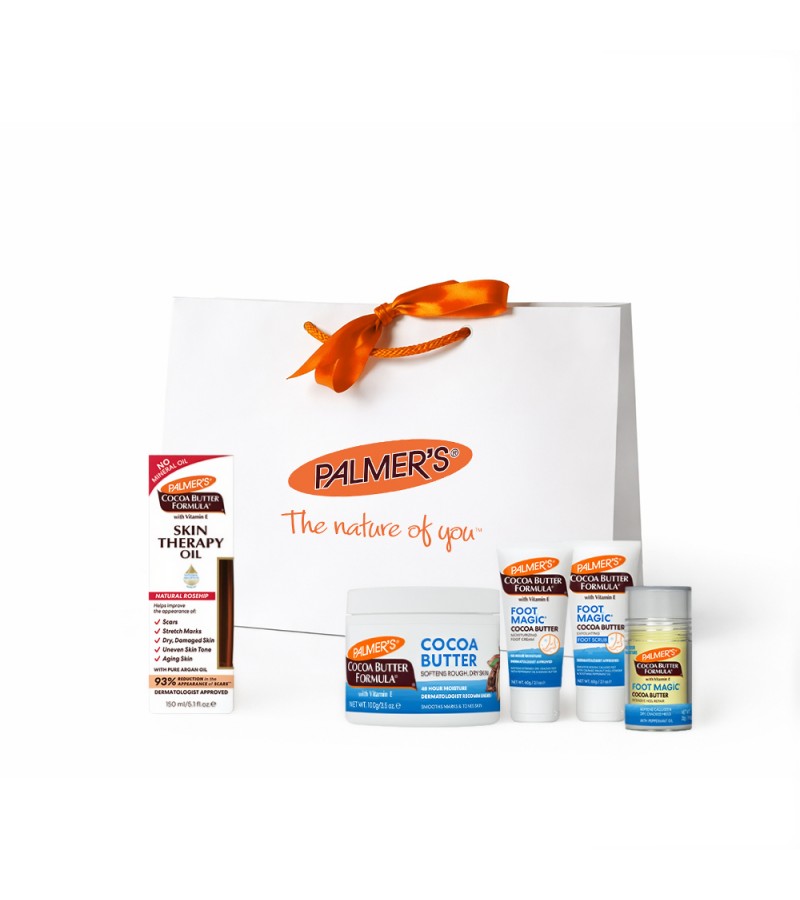Palmer's  Сет продукти с какаово масло за тяло и крака + луксозен подаръчен плик / НОВО