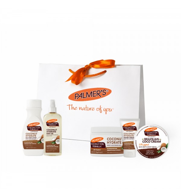 Palmer's Сет продукти с кокосово масло за тяло и ръце + луксозен подаръчен плик / НОВО