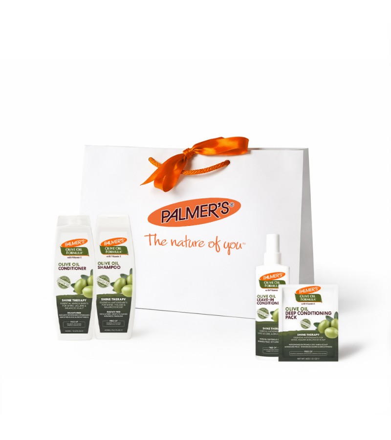 Palmer's  Сет продукти със зехтин за коса  + луксозен подаръчен плик / НОВО