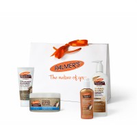 Palmer's  Сет продукти за бронзов тен и блестяща кожа  + луксозен подаръчен плик / НОВО