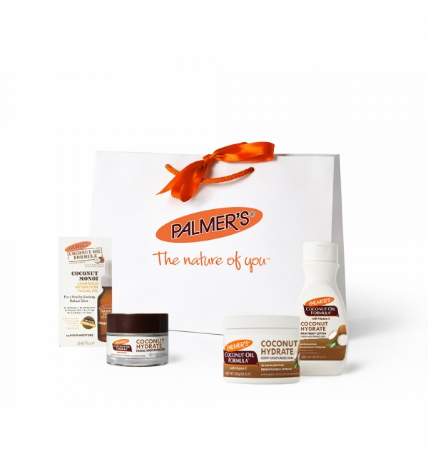 Palmer's  Сет продукти за лице и тяло с кокосово масло + луксозен подаръчен плик / НОВО