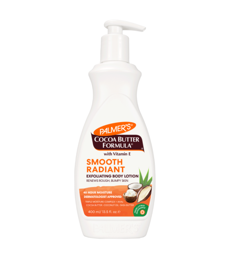 Palmer's изглаждащ и ексфолиращ лосион за тяло с какаово масло 400 мл.